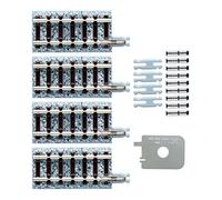 TomyTEC 971529 - Juego de construcción de 4 vías de transición en Schotter