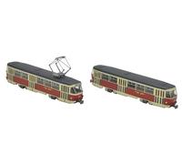 TomyTEC 977814 N Tram System Tranvía Dresde Tipo Tatra T4-B4 Calibre N