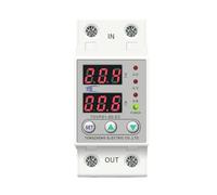 TOMZN TOVPD1-63 Relé protector de dispositivo de protección contra sobretensión y bajo voltaje ajustable en carril Din 60A 230V(60A)
