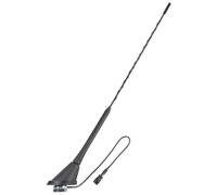 tomzz Audio 1000-004 Antena de Techo 16V Amplificador Raku 2 II Compatible con Audi Opel Seat Skoda VW Varilla antirruido 40cm 60 Grados