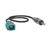 tomzz Audio 1500-029 Acoplamiento de Adaptador de Antena Fakra (F) a Enchufe DIN (M) 150 Ohm