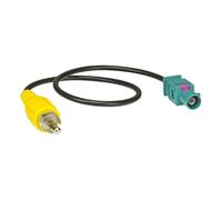 tomzz Audio 1500-043 Adaptador de cámara de visión Trasera Enchufe Fakra (M) a Enchufe Cinch RCA (M) para Entrada de vídeo Adaptador de Antena