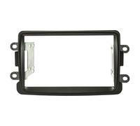 tomzz Audio 2409-017 Panel de Radio Doble DIN Compatible con Dacia Lodgy Dokker Duster Sandero a Partir de 2012 Renault Captur a Partir de 2013 Negro