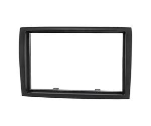 tomzz Audio 2414-048 Doble DIN Panel de Radio Compatible con Fiat Ducato Peugeot Boxer Citroen Jumper Relé vehículo con preparación de Radio Negro