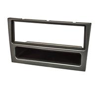 tomzz Audio 2439-065 Panel de Radio Compatible con Opel Agila Corsa C Combo Omega B Vectra C Vivaro Meriva Suzuki Ignis Wagon R Charcoal Metallic