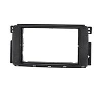 tomzz Audio 2451-037 Panel de Radio Doble DIN Compatible con Smart Fortwo 451 ForFour 454 Negro