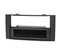 tomzz Audio 2457-032 Panel de Radio Compatible con VW Touareg (Tipo 7L) y para Multivan T5 Negro