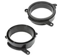 tomzz Audio 2834-005 Soportes adaptadores de Anillos de Altavoces compatibles con la Puerta Delantera del Mercedes Clase E W210 para Altavoces DIN de 165 mm