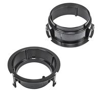 tomzz Audio 2834-007 Soportes adaptadores de Anillos de Altavoces compatibles con la estantería Trasera de Mercedes Clase E W210 para Altavoces DIN de 165 mm