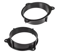 tomzz Audio 2834-023 Anillos de Altavoces Soportes adaptadores compatibles con Mercedes Renault Citan Kangoo a Partir de 2012 Puerta Delantera para Altavoces DIN de 165 mm