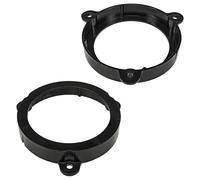 tomzz Audio 2845-008 Anillos de Altavoces Soportes adaptadores compatibles con Renault Megane 3 Wind Dacia Logan Sandero para Altavoces DIN de 130 mm