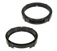 tomzz Audio 2849-001 Soportes adaptadores de Anillos de Altavoces compatibles con la Puerta Delantera y la Puerta Trasera del Seat Ibiza 6L León 1P para Altavoces DIN de 165 mm