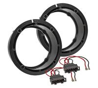 tomzz Audio 2857-001-1 Cable Adaptador de Anillos de Altavoz Compatible con VW Golf 4 Passat 3B BG Polo 9N 165mm Altavoces DIN, par