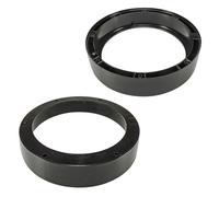 tomzz Audio 2857-019 Anillos de Altavoz Soportes adaptadores compatibles con VW Caddy Golf V Multivan T5 Puerta Delantera para Altavoces DIN de 200 mm