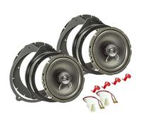 tomzz Audio 4003-004 Kit de instalación de Altavoces Compatible con Audi A3 8P A4 B6 B7 A8 Sistema coaxial Frontal de 165 mm TA16.5-Pro