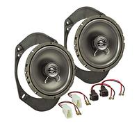tomzz Audio 4015-000 Kit de instalación de Altavoces Compatible con el Ford Fiesta KA Focus Mondeo Sistema coaxial de 165 mm TA16.5-Pro