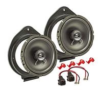 tomzz Audio 4039-007 Kit de instalación de Altavoces Compatible con el Opel Astra Insignia Meriva Mokka Adam Karl Sistema coaxial de 165 mm TA16.5-Pro