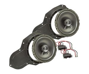 tomzz Audio 4057-008 Kit de instalación de Altavoces Compatible con el VW Passat 3C CC Door Front 165mm Coaxial System TA16.5-Pro