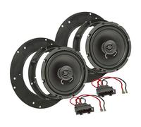 tomzz Audio 4057-009 Kit de instalación de Altavoces Compatible con VW T5 T6 Multivan Caravelle Arteon Tiguan Caddy Sistema coaxial de 165 mm TA16.5-Pro