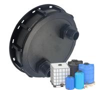 Ton Barrel - Tapa para tanque de agua, diseño de hebilla de alambre de latón, adaptador de barril para almacenamiento y transporte de productos líquidos