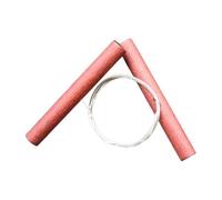 TON Herramienta de alfarero de acero sin corte con mango de madera | Alambre de corte de sonido largo para modelado de cerámica, cerámica, trabajo manual, proyectos de arte sonor, accessor