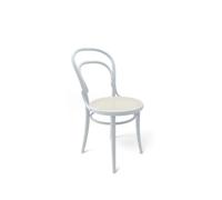 TON Silla Ton no.14 Blanco B20-asiento ratán New Rotting