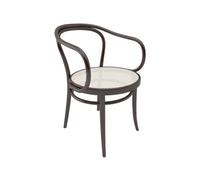 TON Sillón asiento de mimbre Ton no.30 Coffee B4-asiento ratán New Rotting
