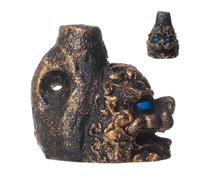 Ton Todespfeife Mini 3.8cm - Schaurige laute Pfeife für Outdoor Abenteuer | Streichspielzeug für Männer Frauen & Jugendliche | Lustige Halloween Party Pfeife | Handgefertigtes Klangwerkzeug Familie