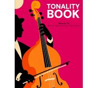 TONALITY BOOK: 12-Stave Staff Paper Notebook for Composers, String Players, Music Students & Songwriters