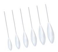 TONAUP Fishing Sbirolino Set, 6 Piezas Bombarda Flotador de Pesca 8-30g Bobber Flotador Flotante para Pesca de Truchas Flotadores de Pesca Acrílicos Ideal para Masa de Trucha y Espolón - Spoons Trucha