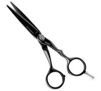 Tondeo Premium Tijeras de pelo Mythos Black Offset Conblade