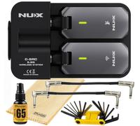 Tonebird NUX C-5RC - Sistema de Guitarra inalámbrico de 5.8 GHz, transmisor y Receptor, Coincidencia automática, Paquete de Estuche de Carga
