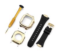 TONECY Caja de correa de acero inoxidable para Apple Watch Modificación de correa de 45 mm, 44 mm, 41 mm, kit de metal para IWatch Series 7, 6, SE, 5, 4, 3, 2, 1 (color: 29, tamaño: para iWatch de 40