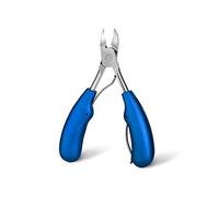 TONECY Cortaúñas Cortadores de Uñas Antiplash Encarnado Paroniquia Corrección Pedicura Piel Muerta Tijeras Trimmer Cuidado Herramientas de Manicura (Color: Azul Oscuro ABS)