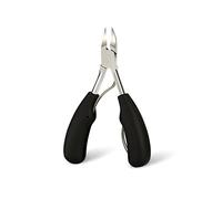 TONECY Cortaúñas Cortadores de Uñas Antiplash Encarnado Paroniquia Corrección Pedicura Piel Muerta Tijeras Trimmer Cuidado Herramientas de Manicura (Color: Negro ABS)