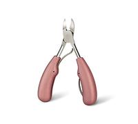 TONECY Cortaúñas Cortadores de Uñas Antiplash Encarnado Paroniquia Corrección Pedicura Piel Muerta Tijeras Trimmer Cuidado Herramientas de Manicura (Color: Rosa ABS)