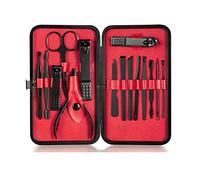 TONECY Juego de cortaúñas de acero inoxidable para cortaúñas profesional de 15-23 piezas Set de herramientas de cortaúñas de aguja portátil para acné (color : 15 piezas)