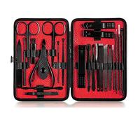 TONECY Juego de cortaúñas de acero inoxidable para cortaúñas profesional de 15-23 piezas Set de herramientas de cortaúñas de aguja portátil para acné (color : 23 piezas)