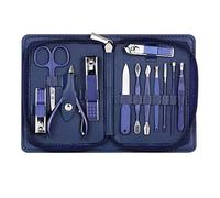 TONECY Juego de cortaúñas de acero inoxidable para manicura, tijeras cortadoras de uñas de alta calidad, juego de herramientas profesionales de belleza para pedicura (12 piezas)