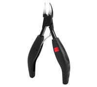 TONECY Nueva paronychia mejoró cortaúñas de acero inoxidable recortador encarnado cuidado de pedicura profesional herramienta pinza cortador de uñas (color : Balck)