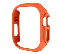 TONECY Para Apple Watch 8/7 Case 41/45mm Case PC Hollow Frame Protector Bumper para iwatch Series8 Pro/Ultra 49mm (Color : Orange, Size : 49MM Ultra)