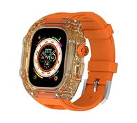 TONECY Para Apple Watch Ultra 49mm Case Band Series 8 7 6 5 4 SE Band Band Band Watch Band MOD Kit Cubierta protectora resistente (Color: B, Tamaño: Ultra 49 mm)