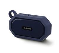 TONEMAC Altavoz Bluetooth Portátil,B1 Pequeño Altavoz inalámbrico con Bass,IP67 Impermeable y a Prueba de Polvo,10H de música Continua,Apto para El Hogar, La Ducha,Aire Libre,Viajes,Azul