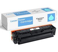 Tóner 054H Cian XL de Alta Capacidad (Nuevo, no Reciclado) 3027C002 3023C002 Compatible con Impresoras Canon i-SENSYS LBP621Cw LBP623Cdw MF641Cw MF643Cdw MF645Cx 054 Cartucho Cyan Azul genérico