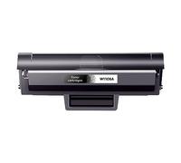 Tóner 106A Compatible con HP 106A Toner W1106A para Laser MFP 135wg 137fwg 135w 137fnw 135r 135a Laser 107w 107a 107r Cartucho de Tinta (Negro)