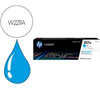 HP Cartucho de tóner Original 207A LaserJet cian