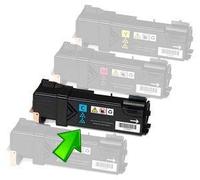 Tóner 6500 Cian Compatible con Xerox Phaser 6500 Workcenter 6505 106R01594, Capacidad: 2500 páginas