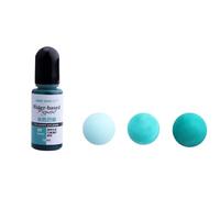 Tóner a base de agua para mezcla de colores de yeso y cemento, 8 colores vibrantes, suministro de pigmentos para macetas para manualidades (0.3 onzas líquidas)