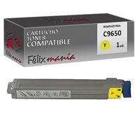 Toner Amarillo Compatible para Oki C9650 A TO597