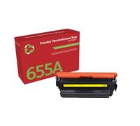 Tóner Amarillo Diario Compatible con HP 655A (CF452A), Capacidad estándar